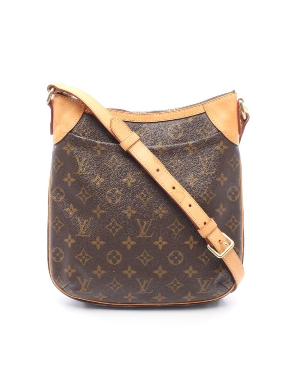 Louis Vuitton Shoulder Bag Odeon PM Canvas Leather